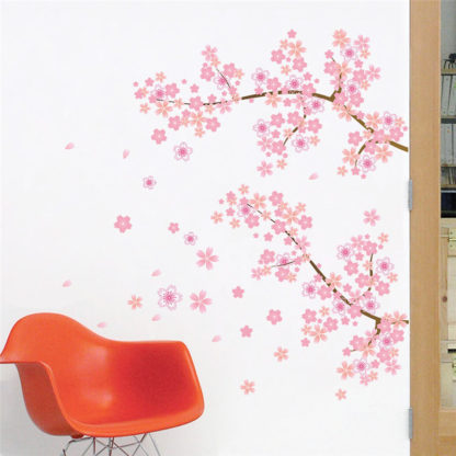 Cherry Blossom Pink Garden Tree Mural