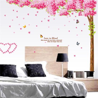 Pink Cherry Blossom Wall Decor
