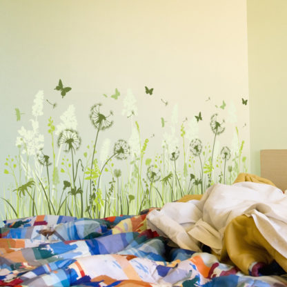 Colorful Dandelion Wall Decal