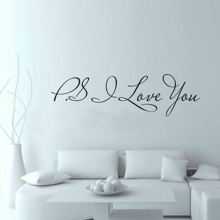 Empresal P.S i Love You Wall Quote Wall Decals Wall Decals Quotes 6078188 