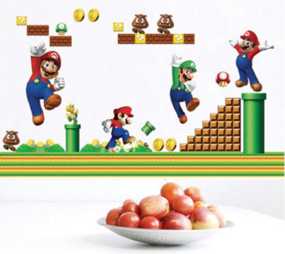Mario Removable Wall Decal Kids