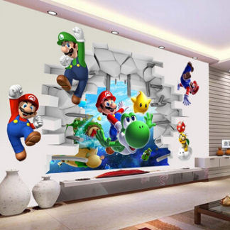 Mario Kids Room Wall Decal