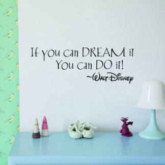 Walt Disney Quote Sticker