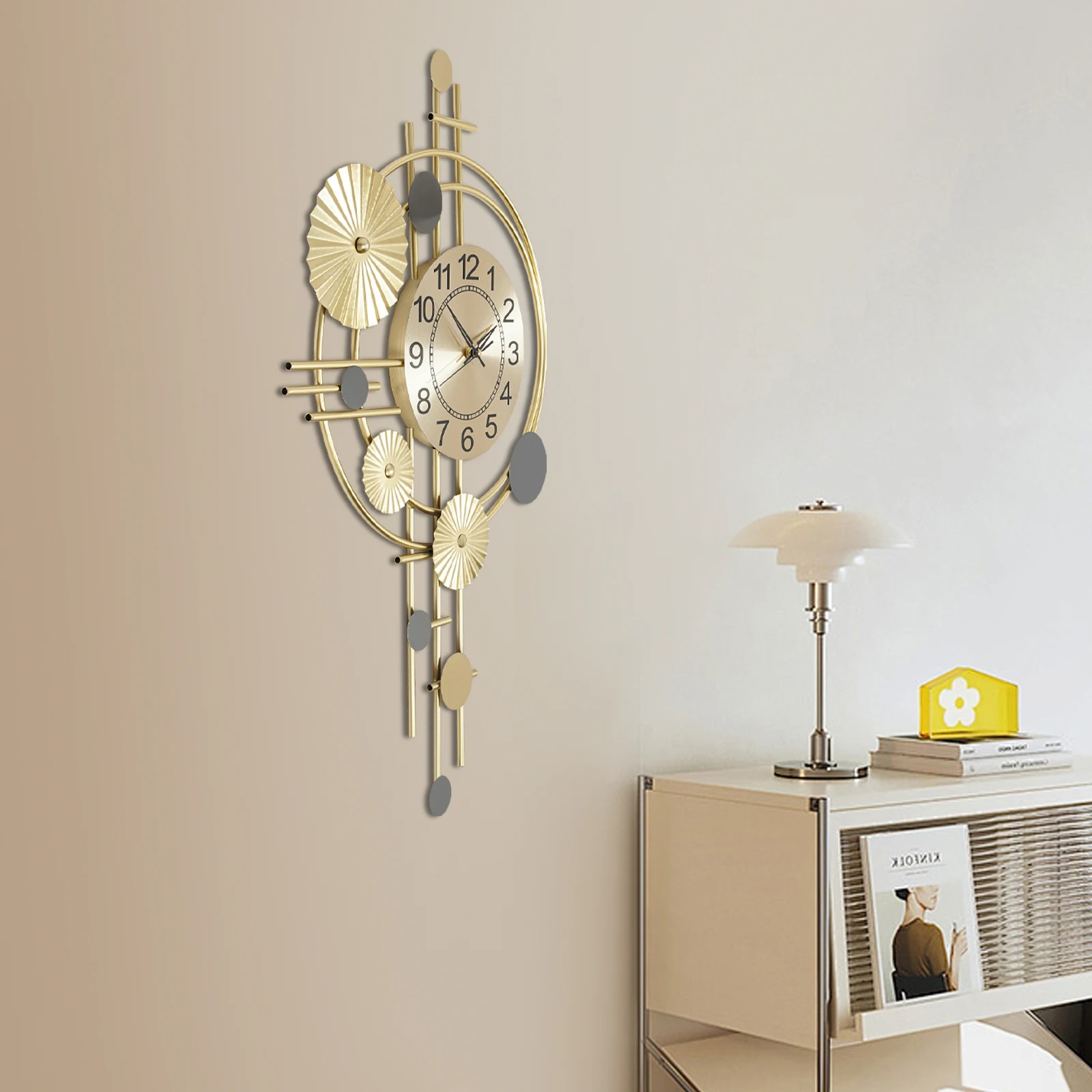 iron wall clock